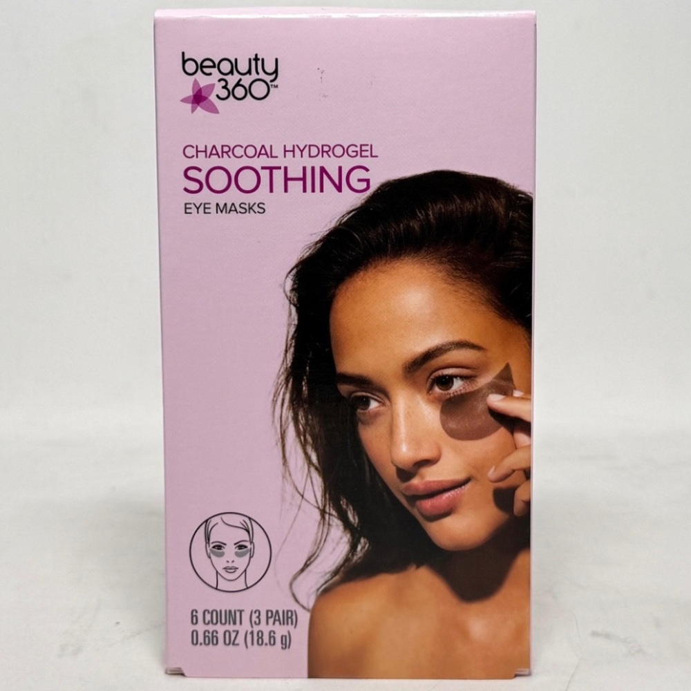 BUY NOW - Beauty 360 Charcoal Hydrogel Soothing Eye Masks